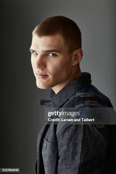 Actor Chris Zylka is photographed for InStyle Magazine on January 21, 2011 at the Sundance Film Festival in Park City, Utah. (Photo by Larsen and...