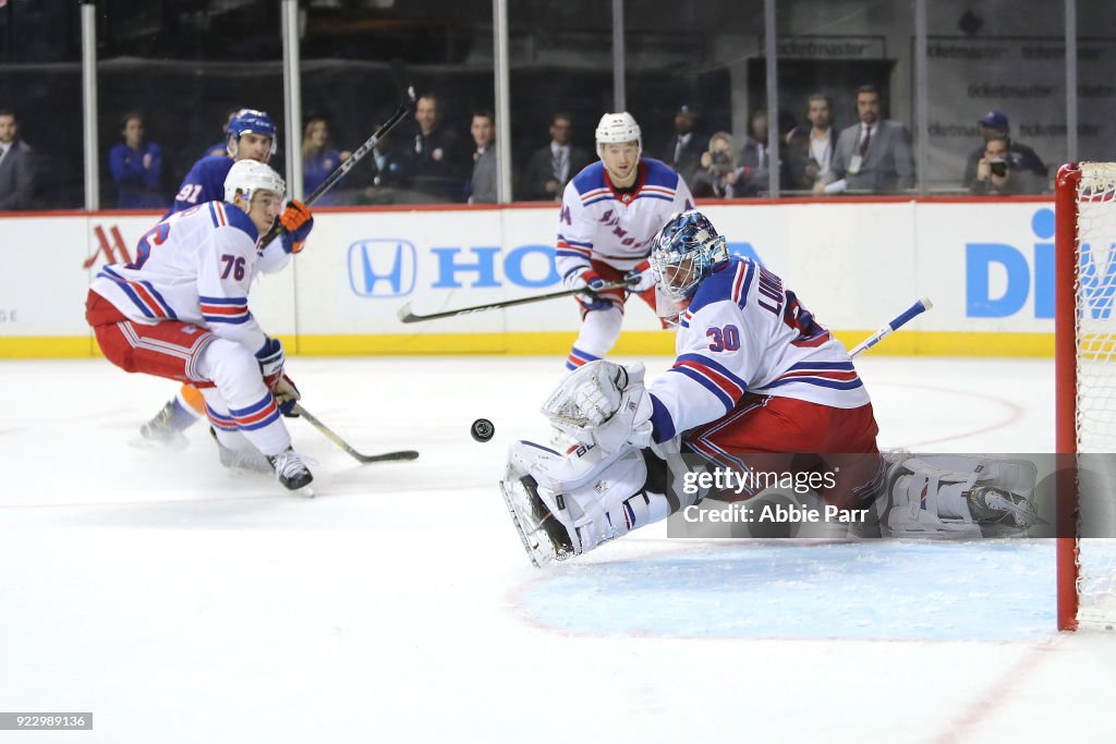 New York Rangers v New York Islanders