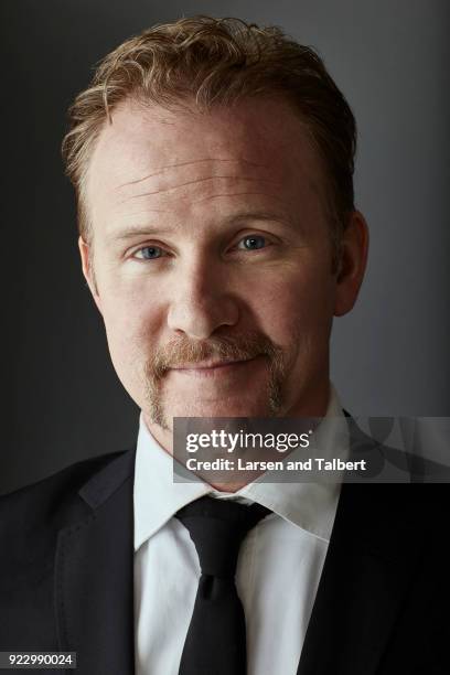 Filmmaker Morgan Spurlock is photographed for InStyle Magazine on January 23, 2011 at the Sundance Film Festival in Park City, Utah. (Photo by Larsen...