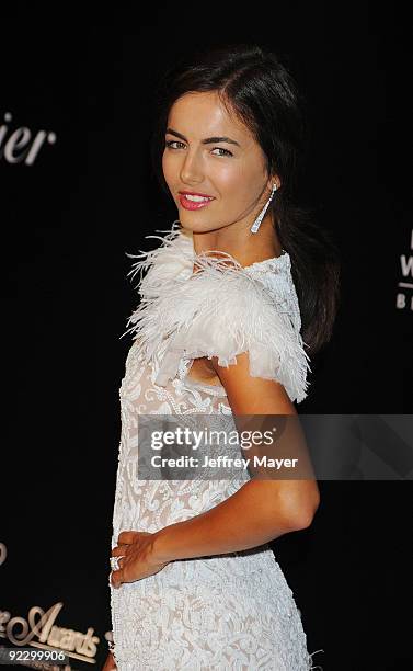 Actress Camilla Belle arrives at the 2009 Rodeo Drive Walk of Style Awards Ceremony October 22, 2009 in Beverly Hills, California.