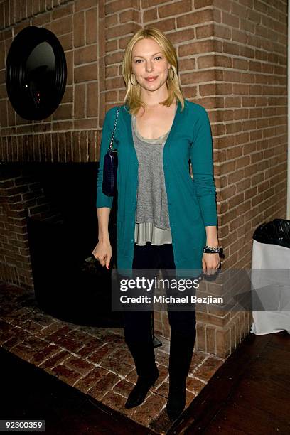 Actress Laura Prepon attends the UFC Party at Chateau Marmont on October 22, 2009 in Los Angeles, California.