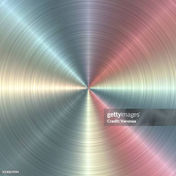 metal gradient technology background - blue brushed metal background stock illustrations