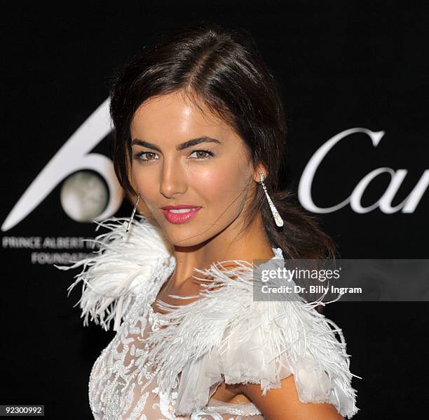 Actress Camilla Belle arrives at the celebration of the City of Beverly Hills & Rodeo Drive Committee to Honor Princess Grace of Monaco on October...