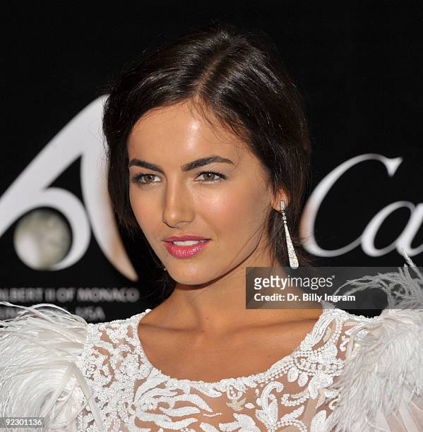 Actress Camilla Belle arrives at the celebration of the City of Beverly Hills & Rodeo Drive Committee to Honor Princess Grace of Monaco on October...