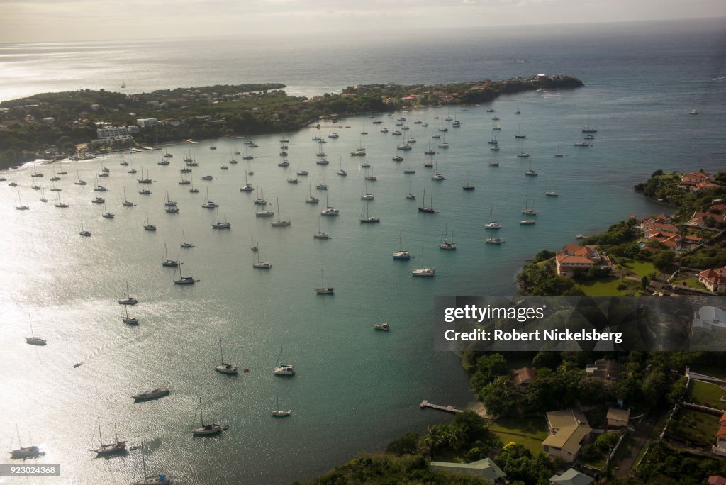 Flight Over Grenada