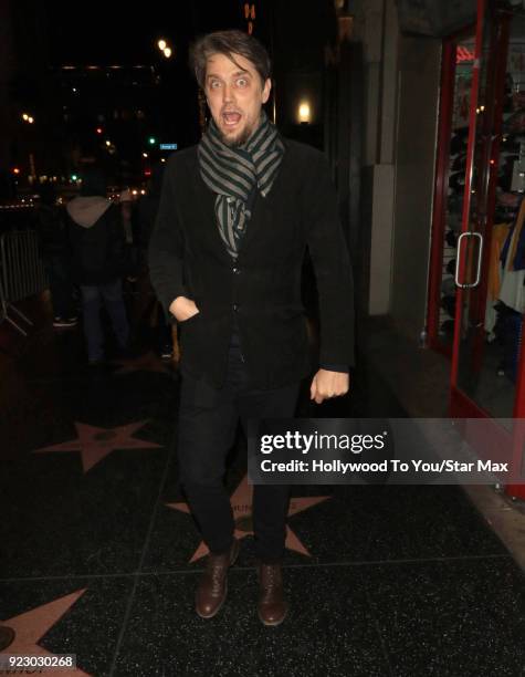 Andy Muschietti is seen on February 21, 2018 in Los Angeles, California.