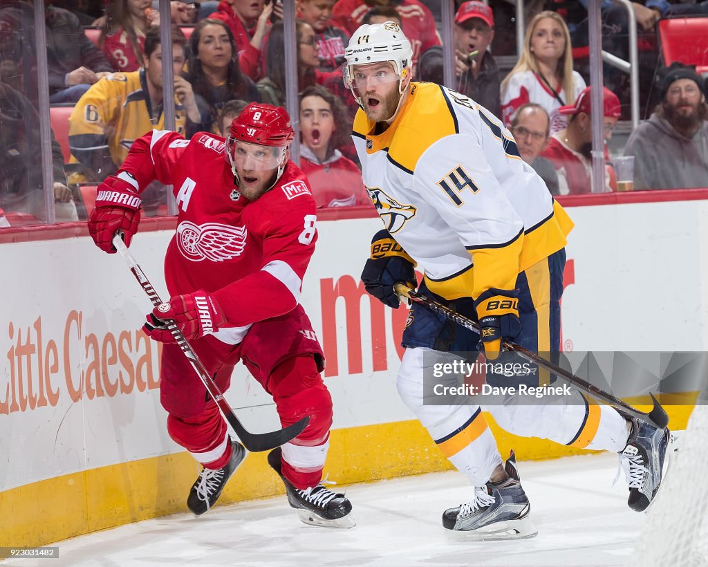 Nashville Predators v Detroit Red Wings"t