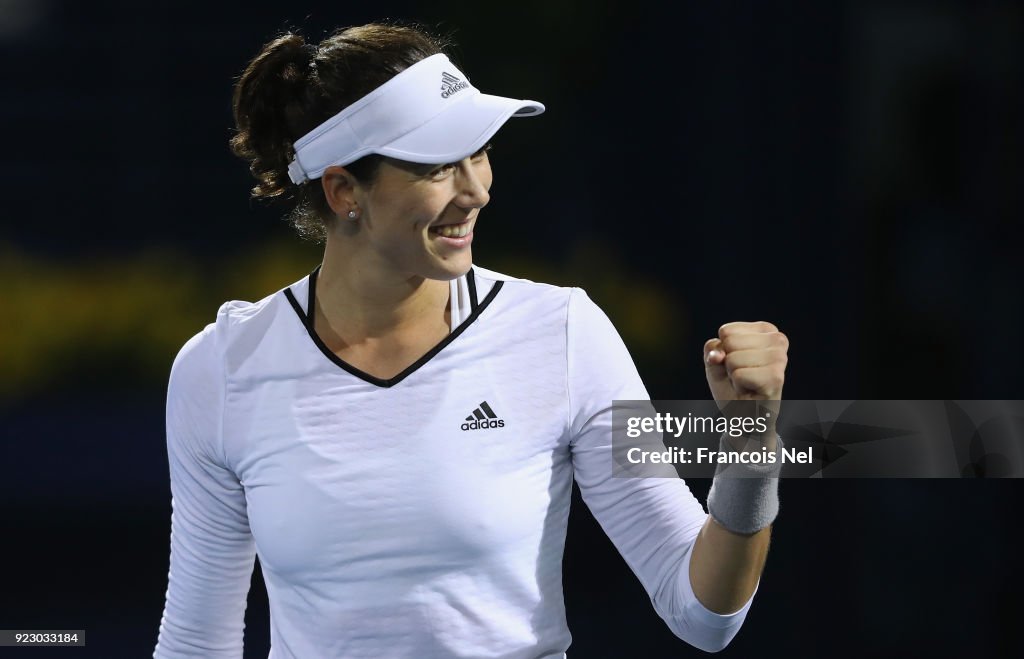 WTA Dubai Duty Free Tennis  Championship - Day Four