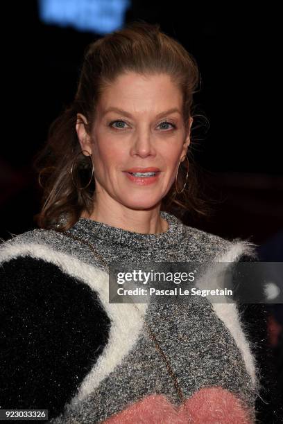 Marie Baeumer attends the 'Museum' premiere during the 68th Berlinale International Film Festival Berlin at Berlinale Palast on February 22, 2018 in...