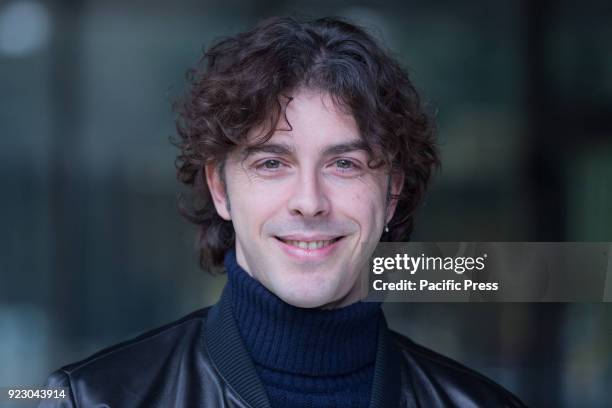 Italian actor Michele Riondino during the photocall of Rai fiction "La Mossa del Cavallo - C'era una volta Vigata".