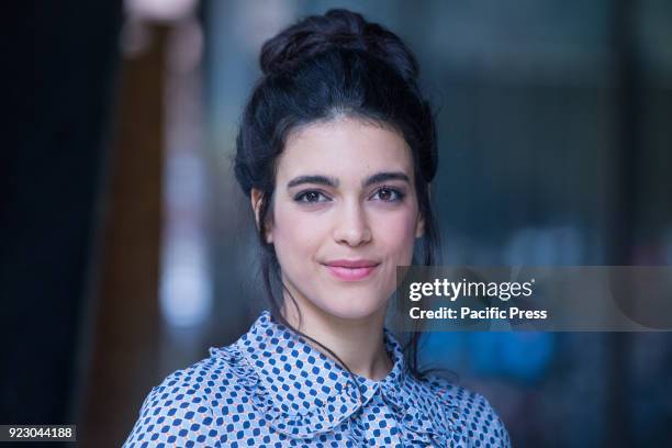 Italian actress Ester Pantano during the photocall of Rai fiction "La Mossa del Cavallo - C'era una volta Vigata".