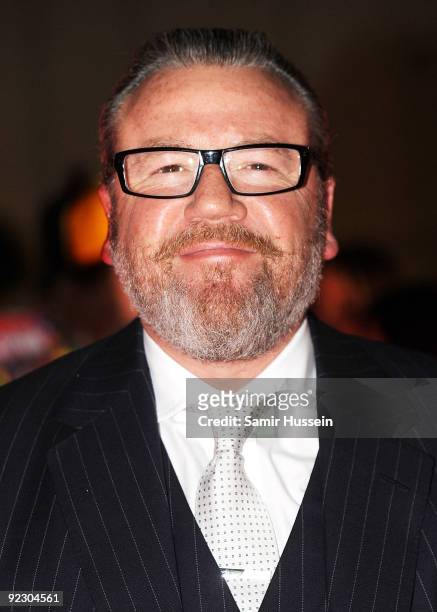 Ray Winstone arrives for the Daily Mirror's Pride Of Britain Awards 2009 at the Grosvenor House Hotel on October 5, 2009 in London, England.