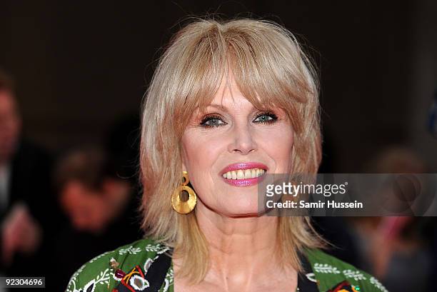 Joanna Lumley arrives for the Daily Mirror's Pride Of Britain Awards 2009 at the Grosvenor House Hotel on October 5, 2009 in London, England.