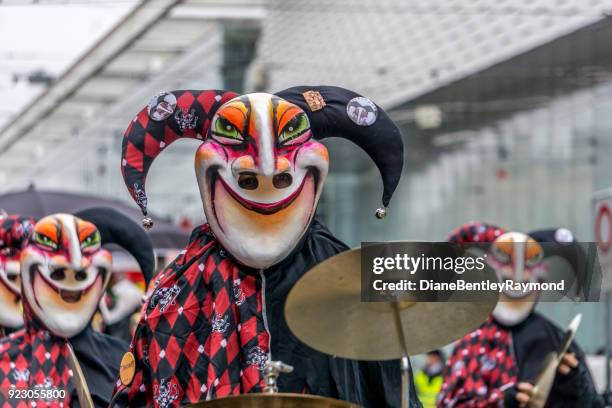 carnival karnival - fasnacht stock pictures, royalty-free photos & images