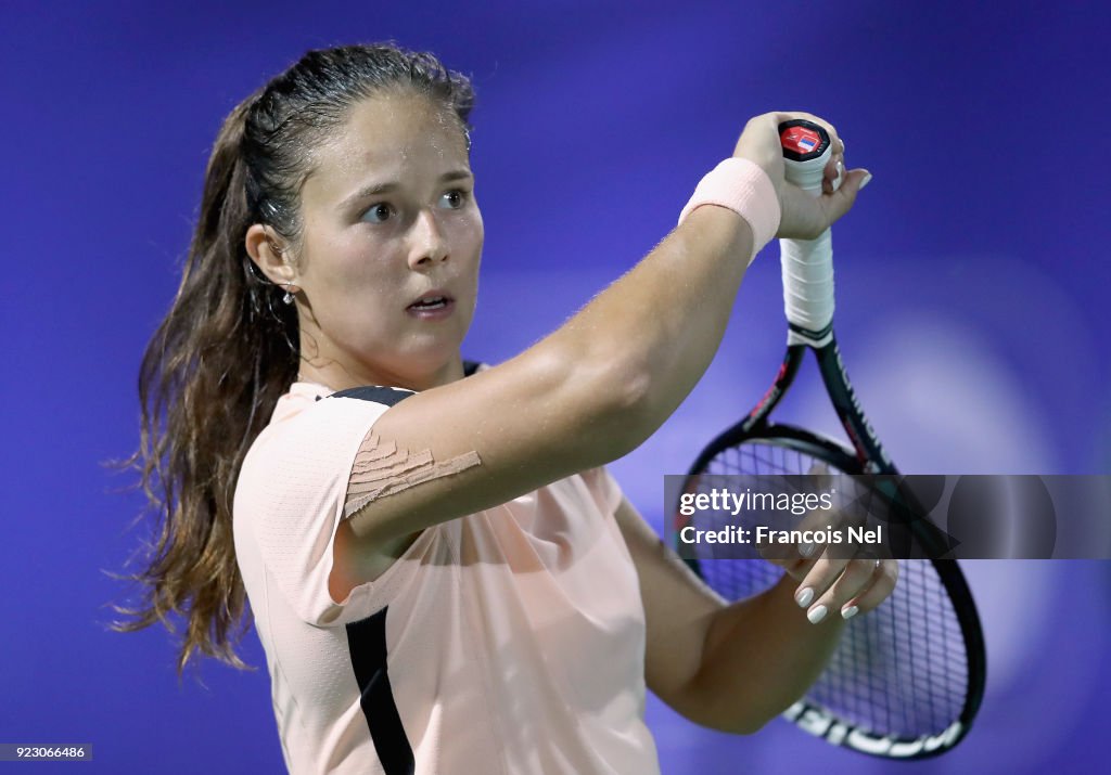 WTA Dubai Duty Free Tennis Championship - Day Four