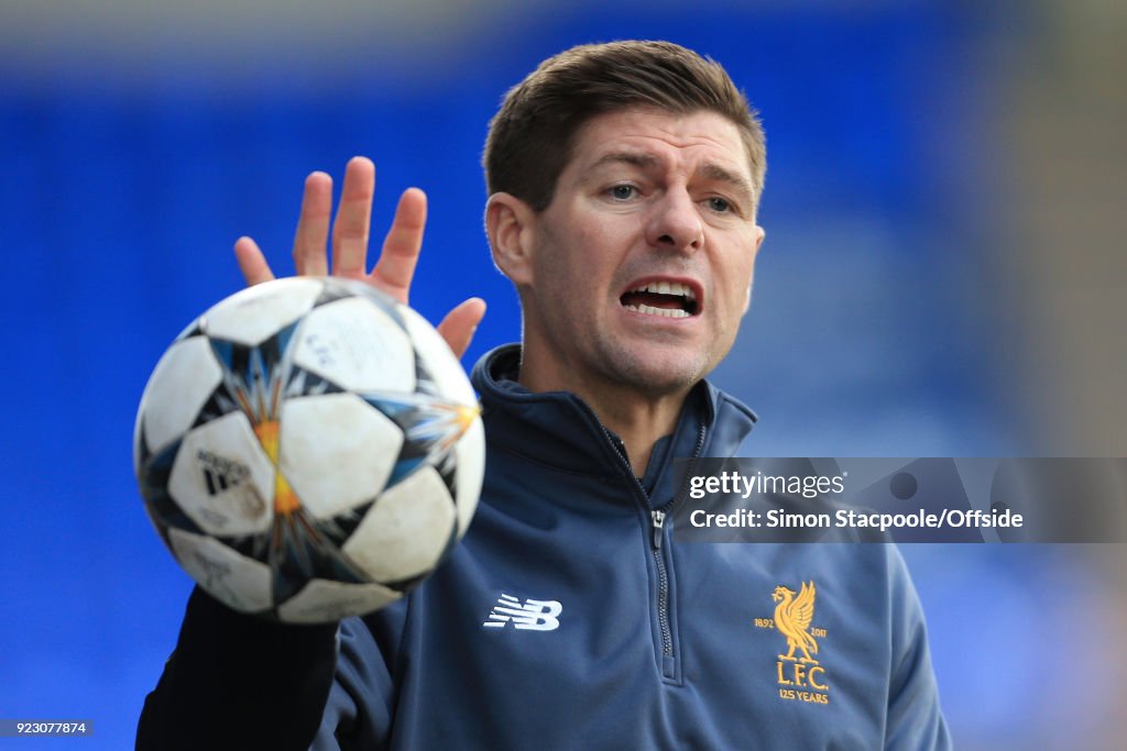 Liverpool v Manchester United - UEFA Youth League