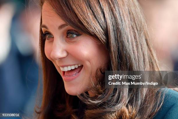 Catherine, Duchess of Cambridge visits The Fire Station, one of Sunderland's most iconic buildings, recently converted into a music and arts hub on...