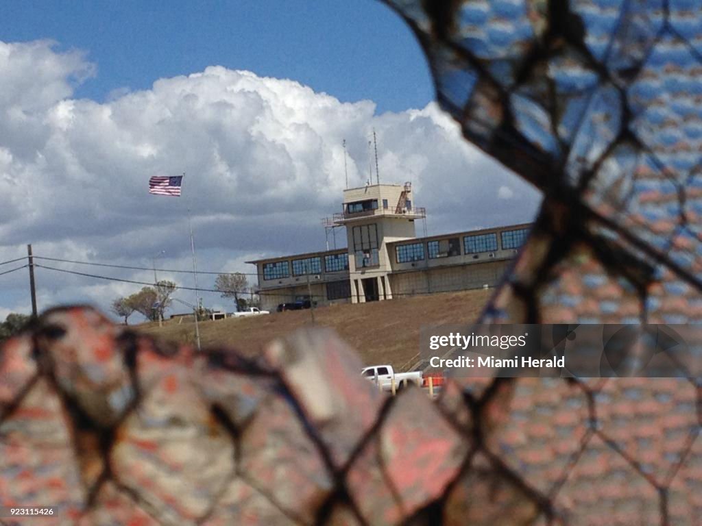 Wildfires at Guantanamo Navy base force evacuation of some housing areas