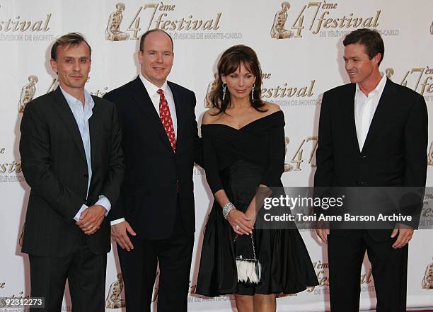 Prince Albert of Monaco, Robert Knepper, Lesley-Anne Down and Eric Close