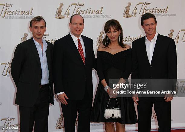 Prince Albert of Monaco, Robert Knepper, Lesley-Anne Down and Eric Close