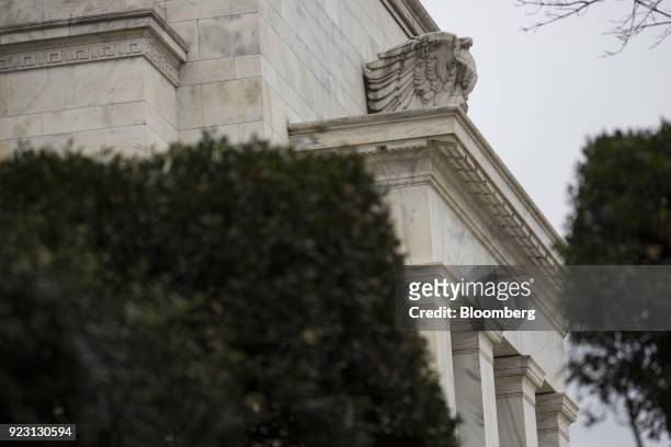 The U.S. Federal Reserve building stands in Washington, D.C., U.S. On Thursday, Feb. 22, 2018. Federal Reserve Chairman Jerome Powell testifies next...