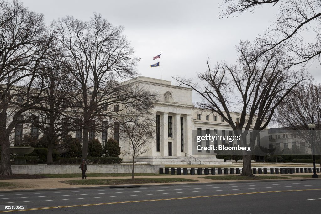 Fed Chair Jerome Powell Meets With Australian Prime Minister Malcom Turnbull At The Federal Reserve