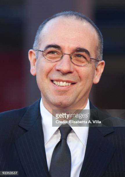 Director Giuseppe Tornatore attends the Official Awards Ceremony during Day 9 of the 4th International Rome Film Festival held at the Auditorium...