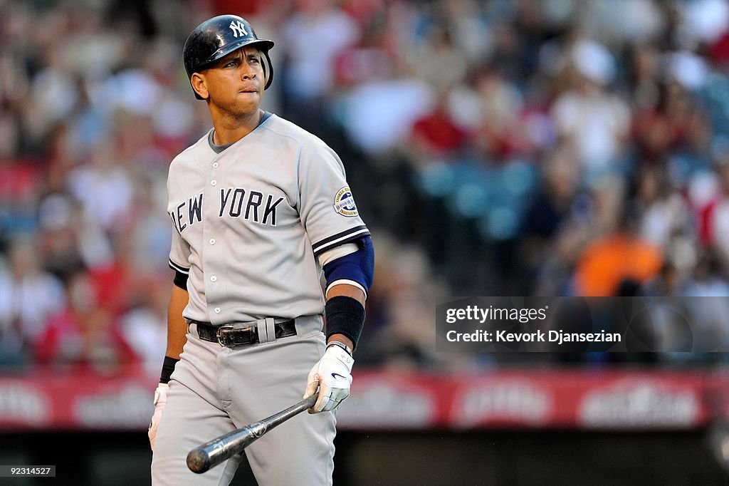 New York Yankees v Los Angeles Angels of Anaheim, Game 5