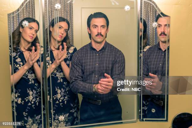 Vegas, Baby" Episode 216 -- Pictured: Mandy Moore as Rebecca, Milo Ventimiglia as Jack --