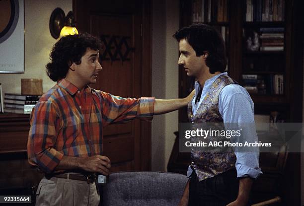 The Unnatural" - Season Two - 10/1/86 Larry's hopes of winning the coveted trophy for his softball team rests on Balki's shoulders. MARK LINN-BAKER,...