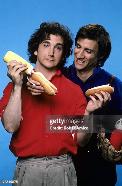 Gallery - Season One - 6/27/86 Mark Linn-Baker , Bronson Pinchot MARK LINN-BAKER, BRONSON PINCHOT