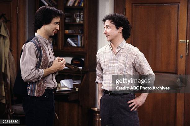 Picture This" - Season One - 4/1/86 Larry tries to teach Balki to stop doing favors. BRONSON PINCHOT, MARK LINN-BAKER