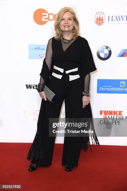 Sabine Postel attends the Goldene Kamera on February 22, 2018 in Hamburg, Germany.