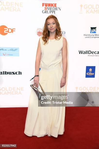 Marleen Lohse attends the Goldene Kamera on February 22, 2018 in Hamburg, Germany.