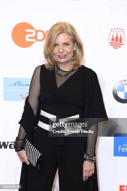 Sabine Postel attends the Goldene Kamera on February 22, 2018 in Hamburg, Germany.