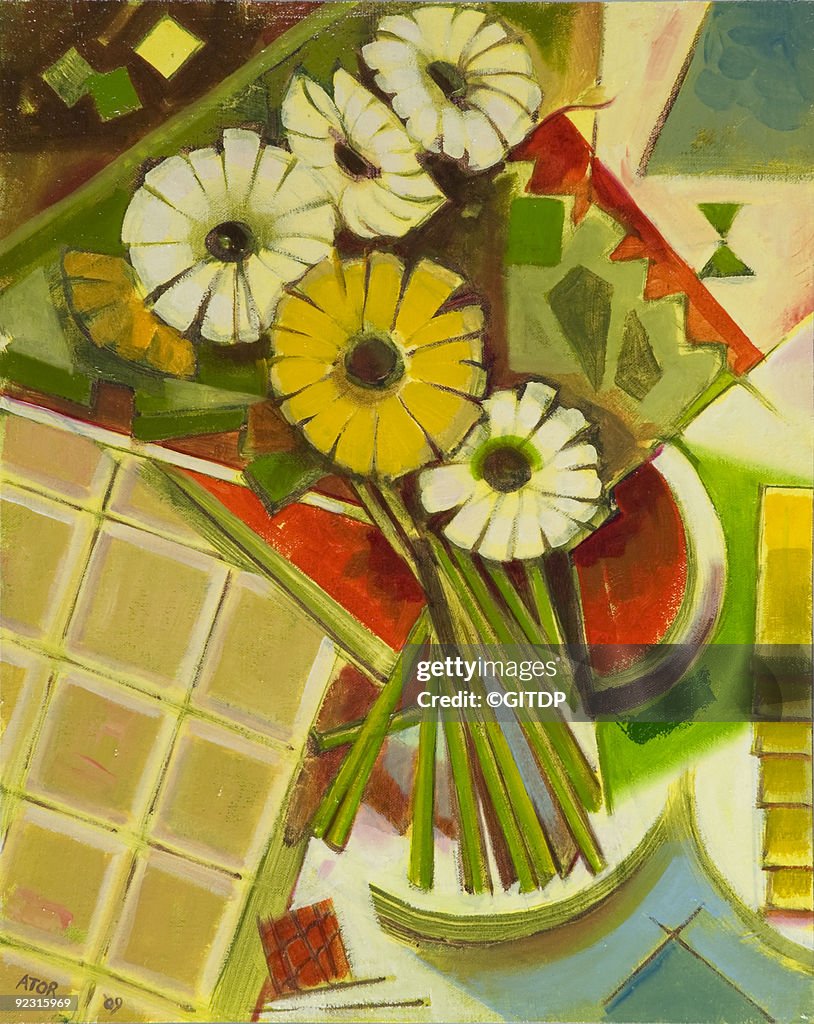 Modernist Daisies