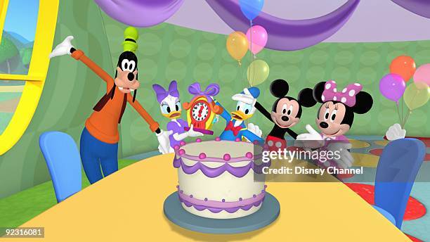 "Mickey Mouse Clubhouse: Mickey's Adventures in Wonderland" - When Donald's birthday gift for Daisy - a mechanical cuckoo bird - flies away, Mickey...