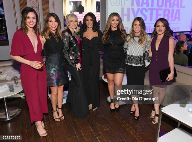 Desiree Hartsock, DeAnna Pappas, Margaret Josephs, Danielle Staub, Remy Maaddi, Trista Sutter, and Ashley Hebert attend WE tv Launches Bridezillas...