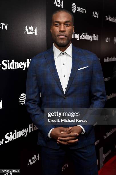 Yahya Abdul-Mateen II attends the Los Angeles Special Screening of 'The Vanishing of Sidney Hall' on February 22, 2018 in Los Angeles, California.