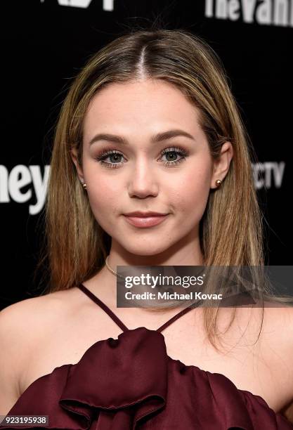 Brec Bassinger attends the Los Angeles Special Screening of 'The Vanishing of Sidney Hall' on February 22, 2018 in Los Angeles, California.