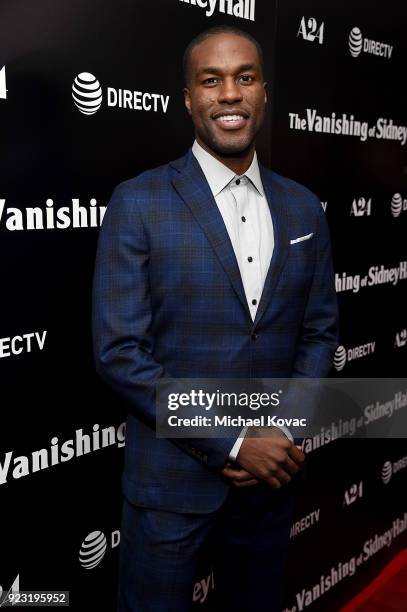 Yahya Abdul-Mateen II attends the Los Angeles Special Screening of 'The Vanishing of Sidney Hall' on February 22, 2018 in Los Angeles, California.