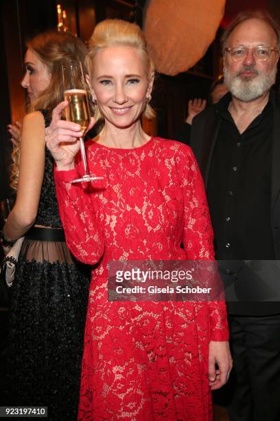 Anne Heche during the BUNTE & BMW Festival Night 2018 on the occasion of the 68th Berlinale International Film Festival Berlin at Restaurant...