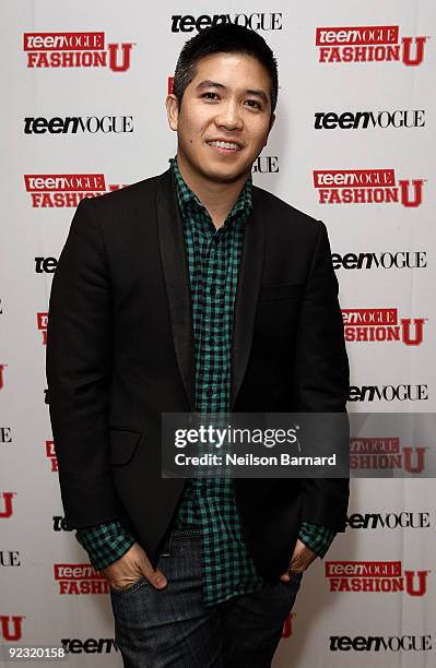 Designer Thakoon attends TEEN VOGUE'S Fashion University at Conde Nast on October 24, 2009 in New York City.