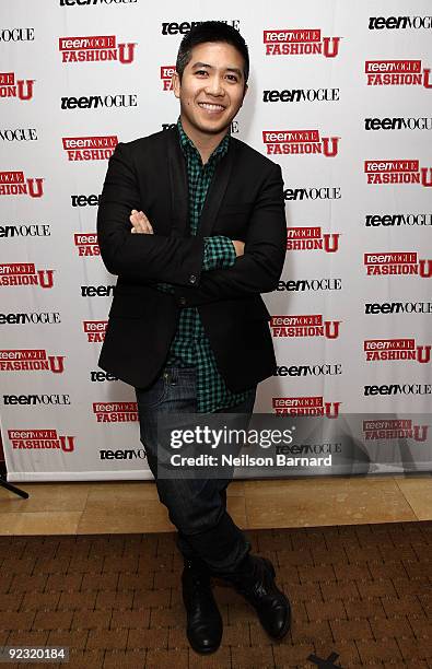 Designer Thakoon attends TEEN VOGUE'S Fashion University at Conde Nast on October 24, 2009 in New York City.