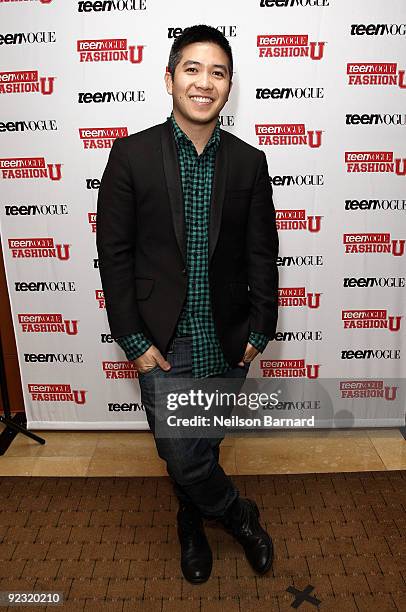 Designer Thakoon attends TEEN VOGUE'S Fashion University at Conde Nast on October 24, 2009 in New York City.