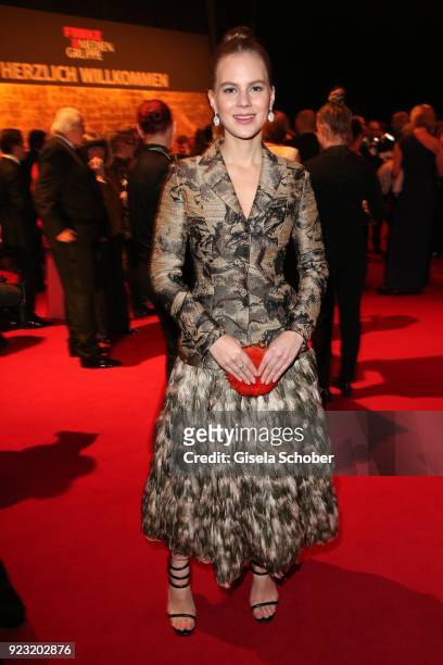 Alicia von Rittberg during the Goldene Kamera reception on February 22, 2018 at the Messe Hamburg in Hamburg, Germany.