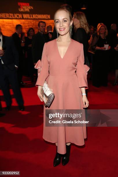 Friederike Kempter during the Goldene Kamera reception on February 22, 2018 at the Messe Hamburg in Hamburg, Germany.