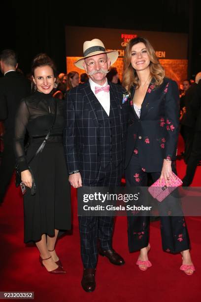 Christina Mendi, Frau aktuell, Horst Lichter and his wife Nada Lichter during the Goldene Kamera reception on February 22, 2018 at the Messe Hamburg...