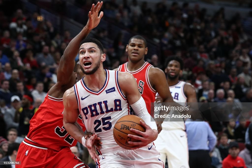 Chicago Bulls vs Philadelphia 76ers: NBA