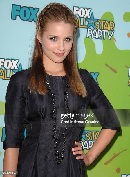 Dianna Agron arrives at the 2009 TCA Summer Tour's Fox All-Star Party at The Langham Resort on August 6, 2009 in Pasadena, California.